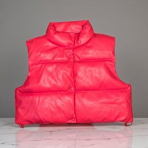 Simply Southern Pink Puffer Vest